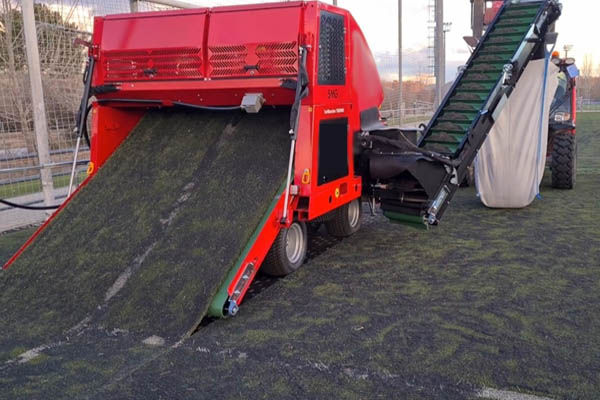 Empresas Desmontaje y Reciclado Cesped Artificial Futbol