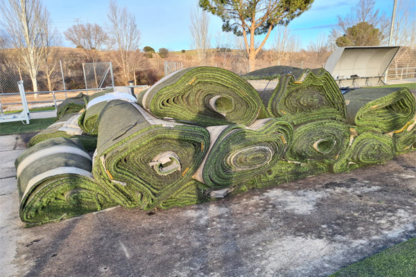 Venta Cesped Artificial Reciclado de Futbol