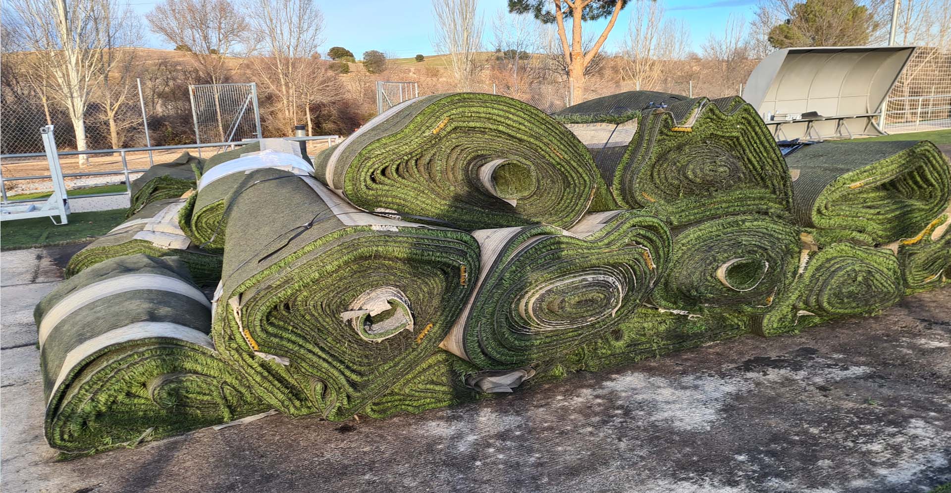 Venta Césped Campos Fútbol Segunda Mano PRECIO