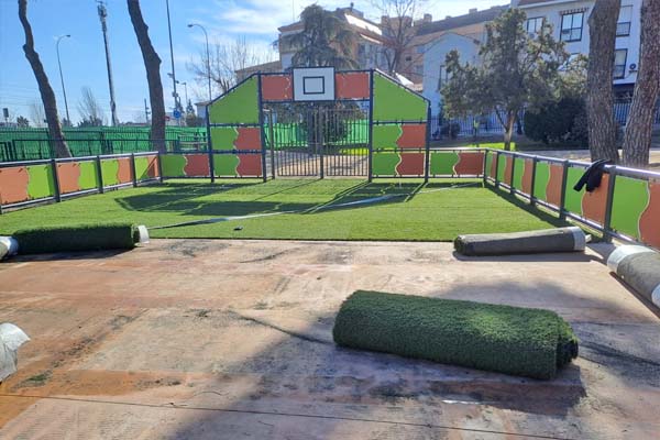 Cesped Artificial Segunda Mano para Pistas Deportivas
