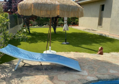 Césped Reciclado para PISCINA VIVIENDA